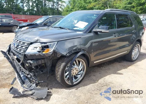 2017 Ford Explorer Xlt from USA, damaged, VIN 1FM5K7D81HGD10097